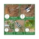 thumbnail image 3 of Set de herramientas de jardinería Wevelel de 9 piezas de acero inoxidable con bolso organizador, 3 of 7