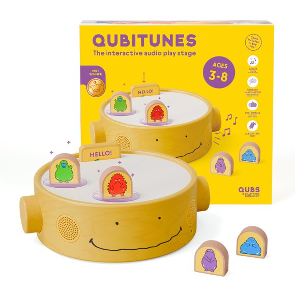 Set de inicio Qubitunes Interactive Audio Play Stage 3+