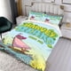 thumbnail image 3 of Harvey Beaks Conjunto de sábanas temático, trío de piezas, cómodo y amigable con la piel, diseño único, regalo de decoración para el hogar para familiares, amigos y fans,135cm *200cm, 3 of 6