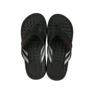 Sandalia Hombre Negro Step Thong Rider