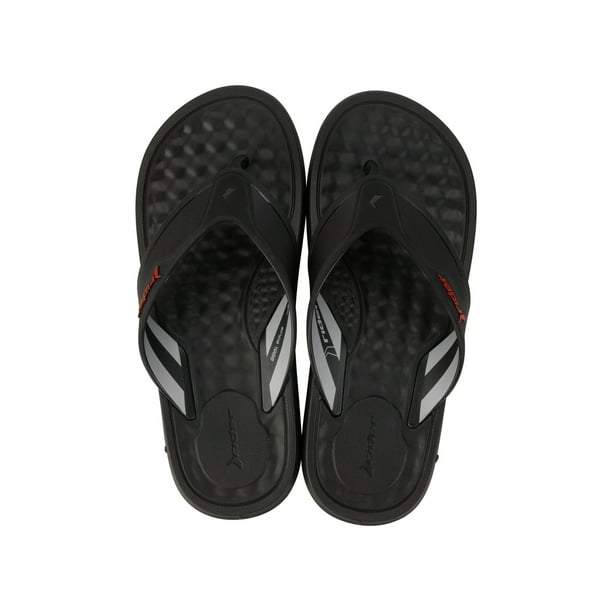 Sandalia Hombre Negro Step Thong Rider