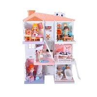 Ali Chile - Casa De Muñecas De Lujo Con Muebles Y Muñequitas