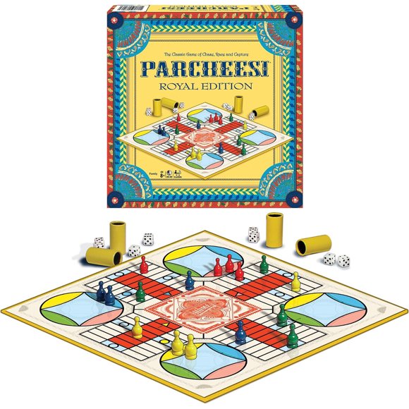 Juego Winning Moves Parcheesi Royal para 2 a 4 jugadores