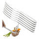 thumbnail image 1 of Pack x6 cuchillos mesa acero inoxidable cuchillo Plateado, 1 of 3
