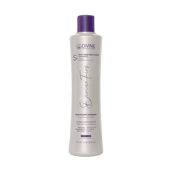 Shampoo Reconstructor Anti-Frizz Divine Professional 300 Ml