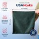 thumbnail image 2 of Paño de microfibra USANOOKS 32 cm Verde – Pack de 12, 2 of 8
