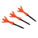 thumbnail image 1 of 3 unidades de golf ajustables tees de golf de plástico giratorio tee de golf tee naranja, 1 of 5