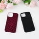 thumbnail image 2 of Funda DuiDuiQ para iPhone 13/14 (6,1") en color vino con lunares, 2 of 9