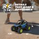 thumbnail image 5 of Coche RC Motor Dayz Polaris RZR Escala 1:14 2,4 GHz Azul, 5 of 7
