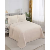 Teng Fei - Sábana De Genero King Gris Claro