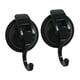 thumbnail image 4 of Ganchos De Ventosa De 2 Piezas Fáciles De Instalar Sin Taladrar Para Toalla De Baño Negro, 4 of 5