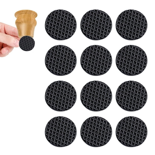 Almohadillas antideslizantes para muebles, 10 láminas de topes de goma para evitar deslizamientos, protectores de patas para sillas, almohadillas antideslizantes para muebles.