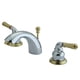 thumbnail image 1 of Grifo Kingston Brass Naples Mini, ampliamente pulido, cromado y latón, 1 of 2