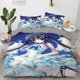 thumbnail image 1 of kawaii Bedding Set Japan loli Duvet Cover Set Kids Bedroom Cartoon ed Quilt Cover Bedroom GiftBed Sheets, 1 of 5