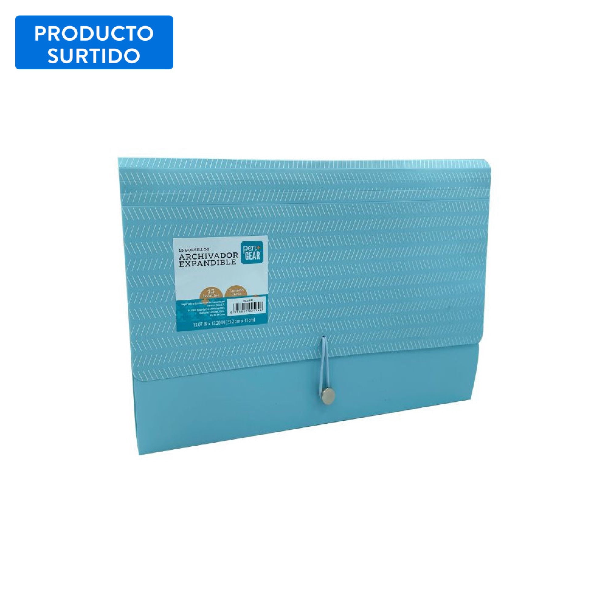 Carpeta 7 Bolsillos, Producto Surtido 1 Un Pen+gear
