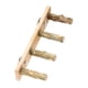 thumbnail image 5 of Puente Con Escaleras De Madera Para Pájaros, Escalera De Escalada Para Loros, Pinzones, Periquitos, 4 Secciones, 5 of 5