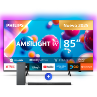 Philips - Ambilight Tv 85"" Pud8209 + Soundbar Tab6309 Ultimate Home Theater