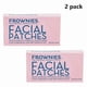 thumbnail image 1 of Parches FROWNIES para frente y cejas (paquete de 2) - Hipoalergénicos, suavizan las líneas de expresión - Para uso nocturno, 144 parches, 1 of 1