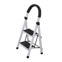 Escalera Taburete Plegable Halten 2 Peldaños Antideslizantes