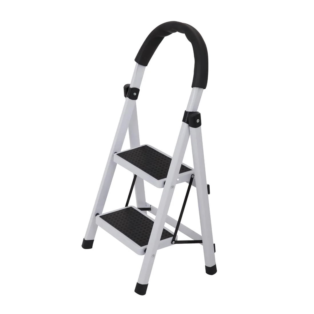 Escalera Taburete Plegable Halten 2 Peldaños Antideslizantes