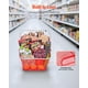 thumbnail image 2 of Cestas de compra VEVOR, 12 unidades, 22 L, apilables, de metal rojo, 20 kg, 2 of 9