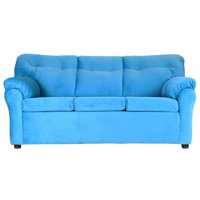 Muebles América - Sofa América 3 Cuerpos Tela Turquesa