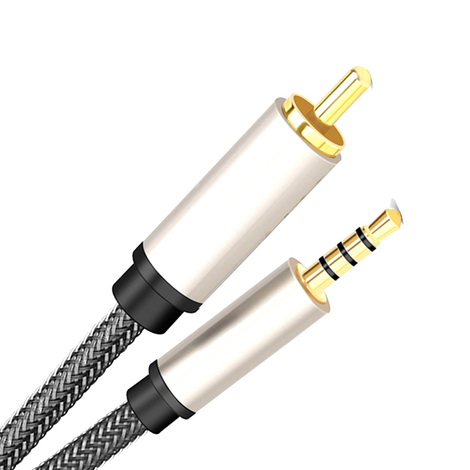 Bothyi - Cable De Audio Y Video Rca A Cable Coaxial Digital De 3,5 Mm Para Estéreos Domésticos Hdtv 150 Cm X 1 Cm X 1 Cm