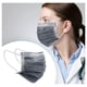 thumbnail image 2 of Mascarillas desechables BlueEagle de 4 capas para adultos, 50 unidades, negras, 2 of 9