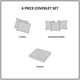 thumbnail image 3 of Juego de Edredón Madison Park Cottage Coastal Design King 6 Piezas, 3 of 3