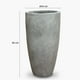 thumbnail image 3 of Macetero Lauca 80 Gris, 3 of 3