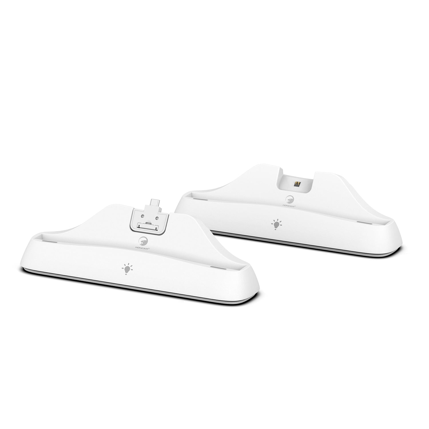 Genérico - Compatible Con La Base De Carga Playstation Portal Con Indicador Led, Botón De Control Táctil, Accesorios De Estación De Carga-blanco