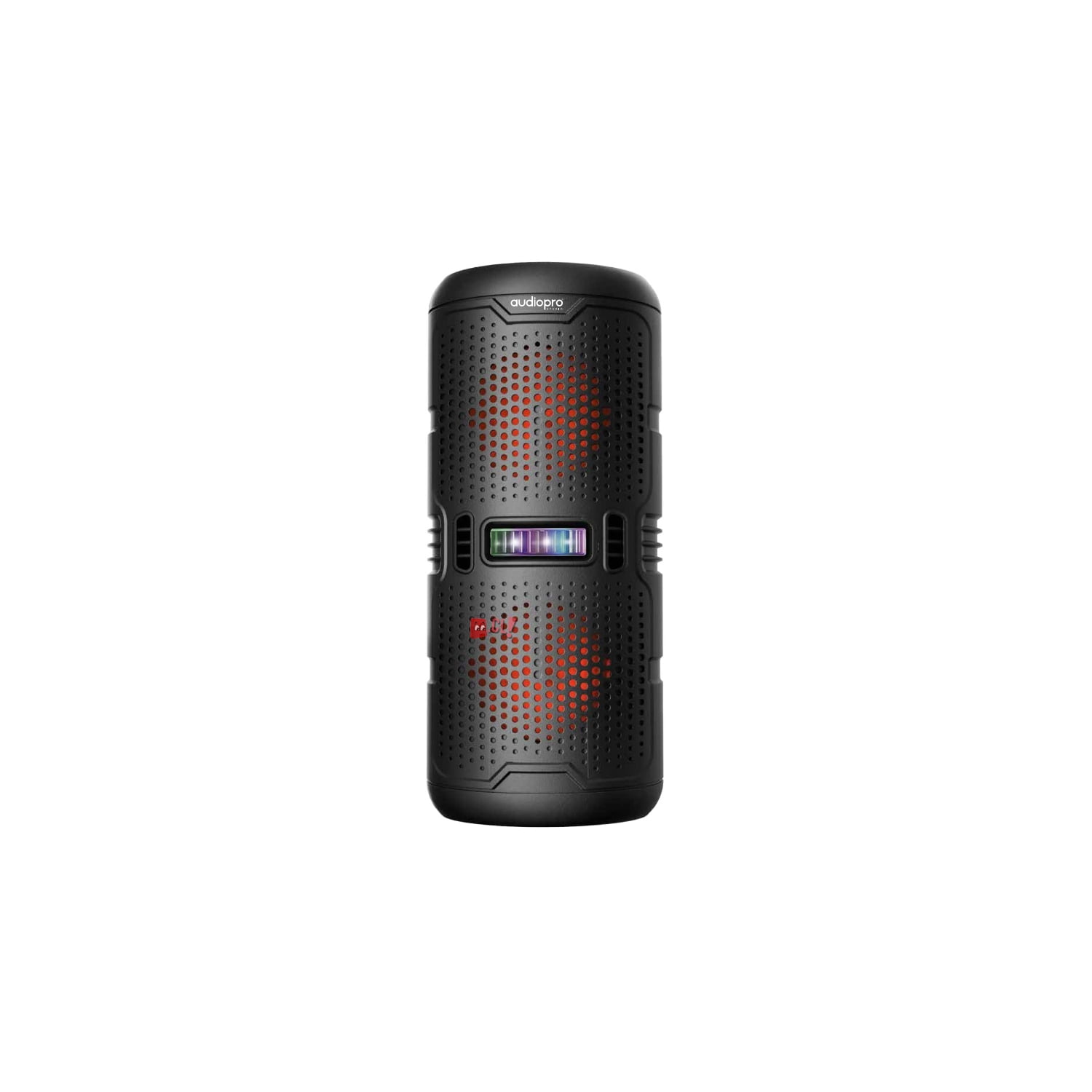 Audiopro Studio - Parlante Bluetooth Portátil Iluminación Led Rojo