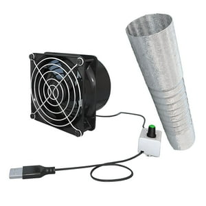 Genérico - Extractor De Aire Para Yate, Ventilador Portátil Con Ahorro De Energía Para Ventana, Inodoros, Ático, Ventilador Individual, Tubo De 3M