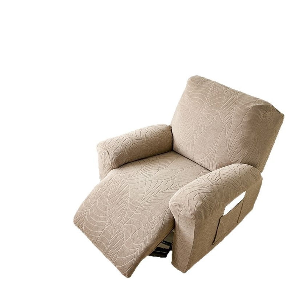 Xusx111 - Silla Reclinable Impermeable Cubre 4 Piezas Reclinable Cubierta Que Se Quedan En Su Lugar, Lavables Lazy Boy Reclinable Slipcovers Con Bolsillos Reclinable Protector Para Mascotas, Niños