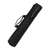 Magideal - Estuche Para Tacos De Billar De 8 Agujeros Con Correa De Transporte, Resistente A Golpes, Con Articulación De 1/2, Bolsa Protectora Para Guardar Cañas Negro