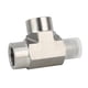 thumbnail image 4 of Tee recta para tubería Yoebor de acero inoxidable 316, 1/8" NPT, 4 of 5