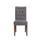 thumbnail image 1 of Silla Oviedo Tela Velvet Gris, 1 of 2