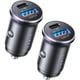 thumbnail image 1 of Cargador Auto LISEN 69W USB C PD QC3.0 Aluminio Doble, 1 of 3