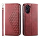 thumbnail image 5 of Funda Flip FOXDOCK para Realme 10 Pro 5G , Estilo Billetera con Diseño Rombo, Correa de Mano y Soporte, Uso Diario, 5 of 6