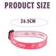 thumbnail image 4 of Pulsera unisex con estampado de letras jacquard y correa de muñeca ajustable WWJD, 4 of 5