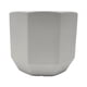 thumbnail image 2 of Macetero Maceta De Ceramica Blanco Lineas Verticales S, 2 of 8