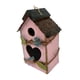 thumbnail image 3 of Casa Colgante Para Pájaros, Decoración Exterior De Jardín Para Patio, Regalo Para Amantes De Las Aves, Color Rosa, 3 of 3