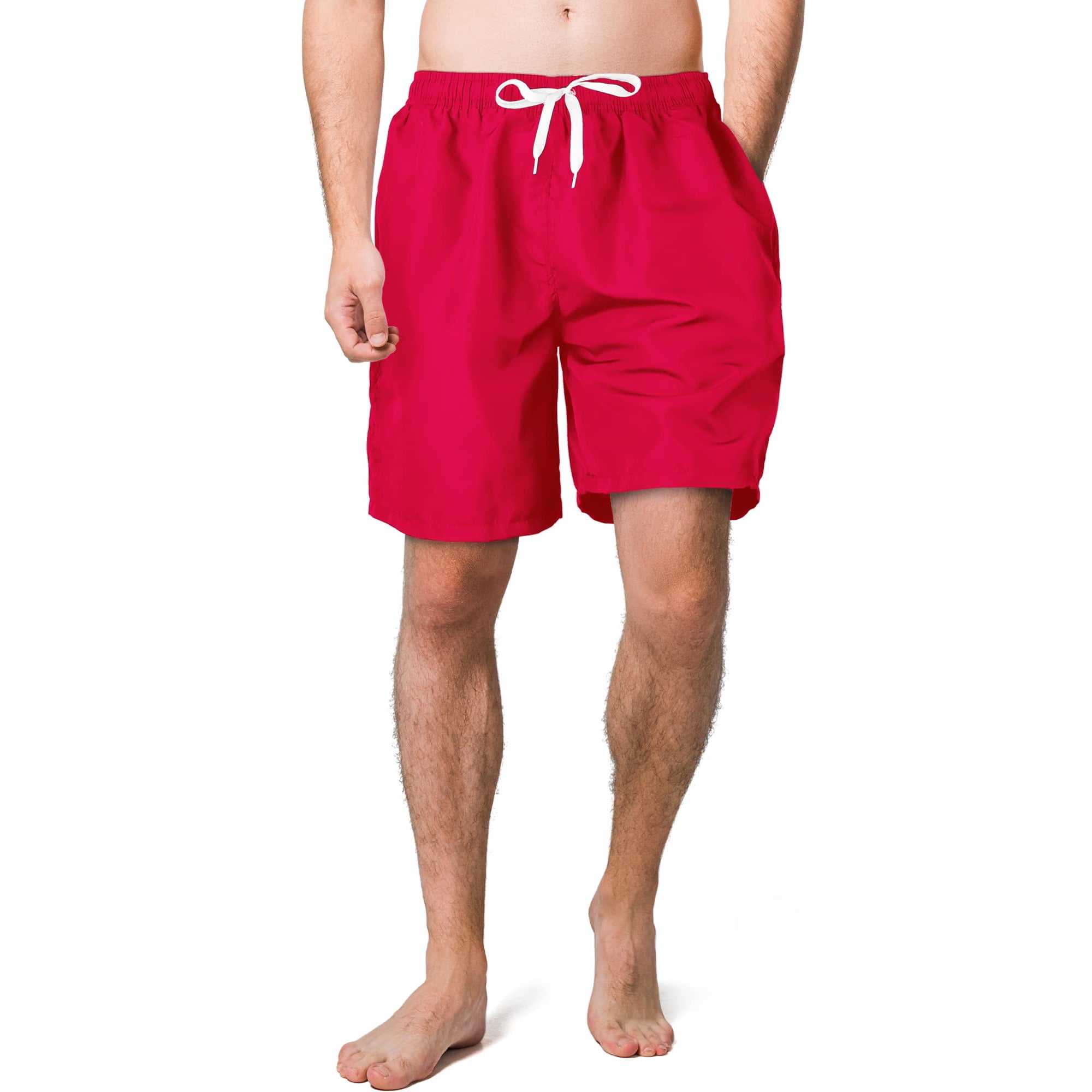 Traje De Baño Scotamalone Para Hombre Con Secado Rápido Rojo