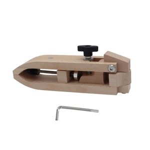 Magideal - Leathercraft Clamp De Madera Ajustable Para Cosido A Mano Herramienta De Sujeción Para Trabajos De Cuero Banco De Costura Manualidades En Cuero Adecua