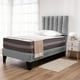 thumbnail image 1 of Cama Europea Valencia P + Respaldo Cadiz 1 PL Felpa Gris Medio, 1 of 6