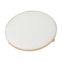 Magideal - Bandeja De Exhibición De Joyas, Soporte De Almacenamiento, Mostrador, Exhibición De Aretes, Anillos, Pulseras, Organizador Para El Hogar, Transmisión Beige