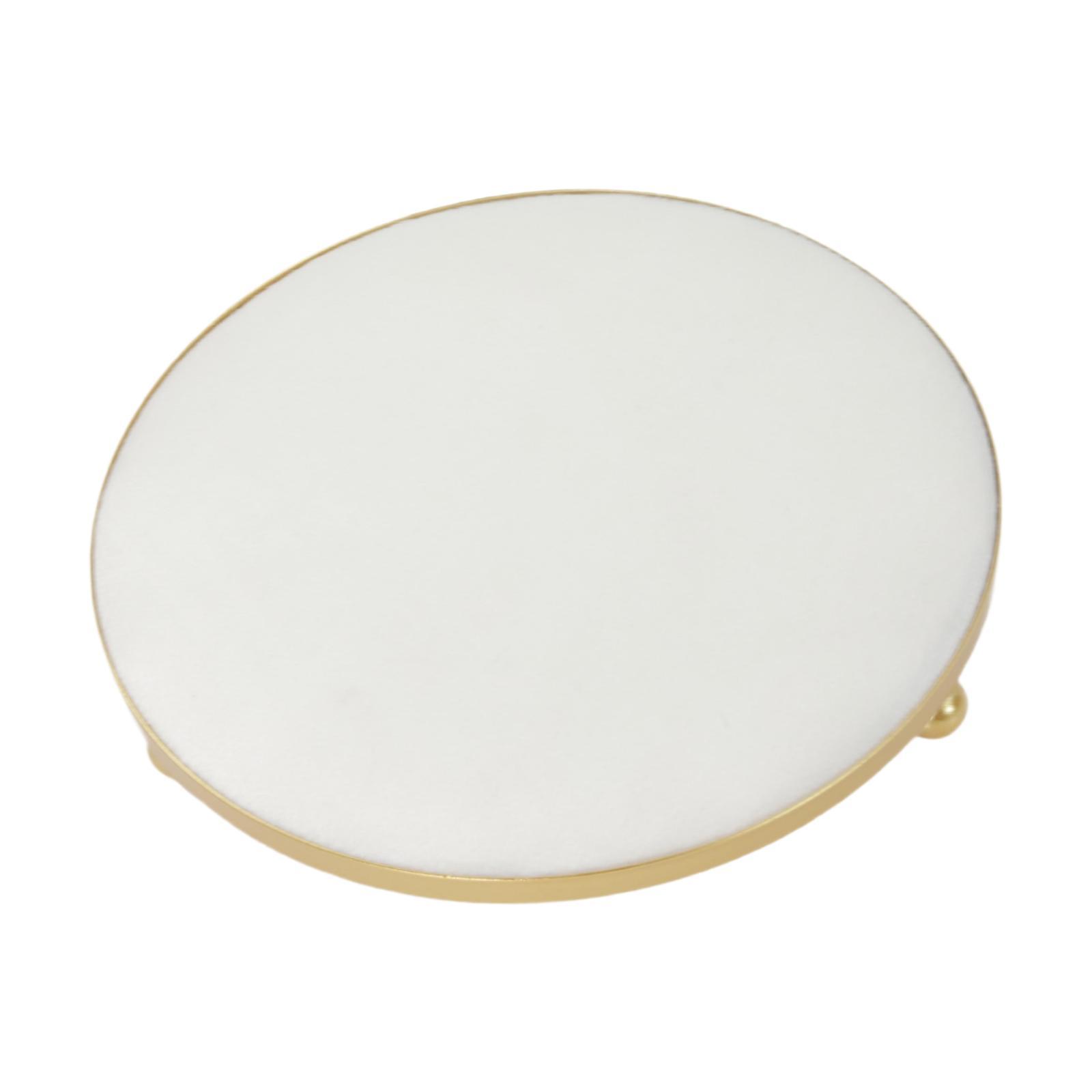 Magideal - Bandeja De Exhibición De Joyas, Soporte De Almacenamiento, Mostrador, Exhibición De Aretes, Anillos, Pulseras, Organizador Para El Hogar, Transmisión Beige