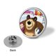 thumbnail image 3 of Masha y el oso-Theme Round Button Badge: Premium Metal Construction, Ideal for High-End Events 2.8 cm, 3 of 6