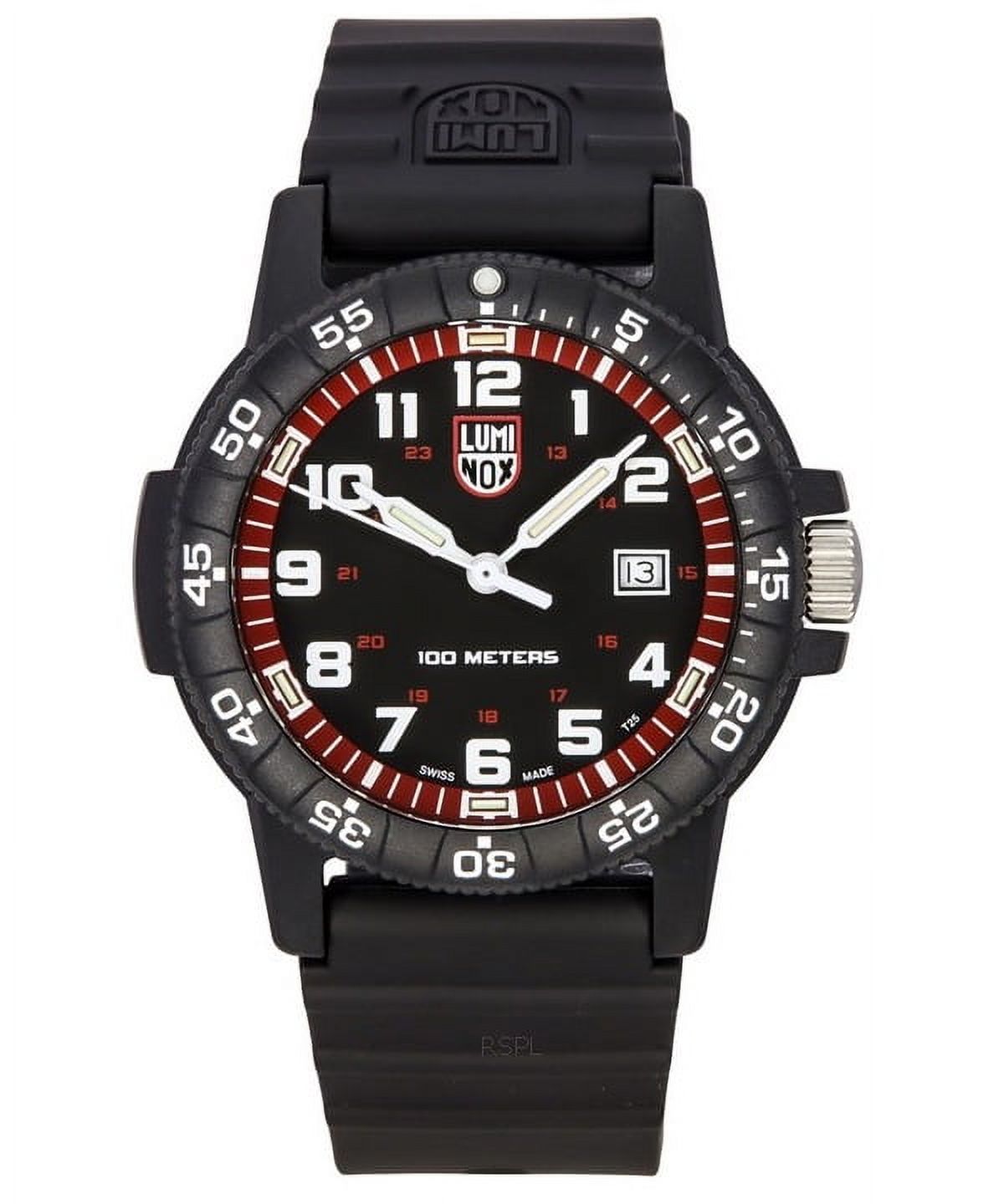 Luminox - Reloj Leatherback Sea Turtle Giant Negro De 44Mm Para Hombre Xs.0335