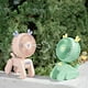 thumbnail image 2 of 1PC Deer/Dog Portable Handheld Battery Powered Fan, 500mAh USB Rechargeable Battery Operated Fan Desk Fan Mini Small Fan, 2 of 3